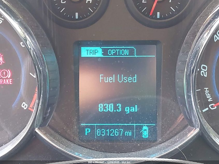 2013 Chevrolet Cruze 2Lt Auto VIN: 1G1PE5SB5D7199614 Lot: 43881887