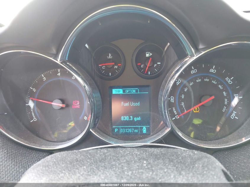 2013 Chevrolet Cruze 2Lt Auto VIN: 1G1PE5SB5D7199614 Lot: 43881887