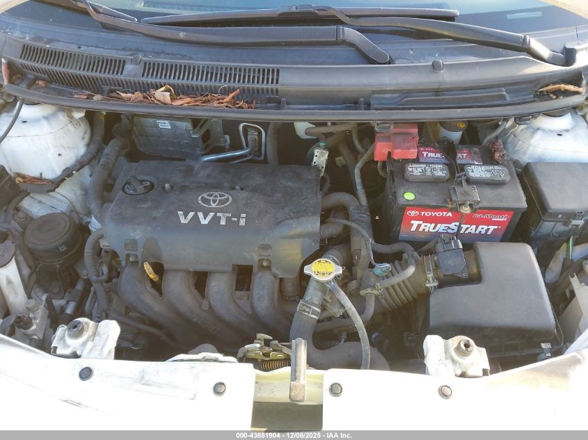 2010 Toyota Yaris VIN: JTDBT4K3XA1375873 Lot: 43881904