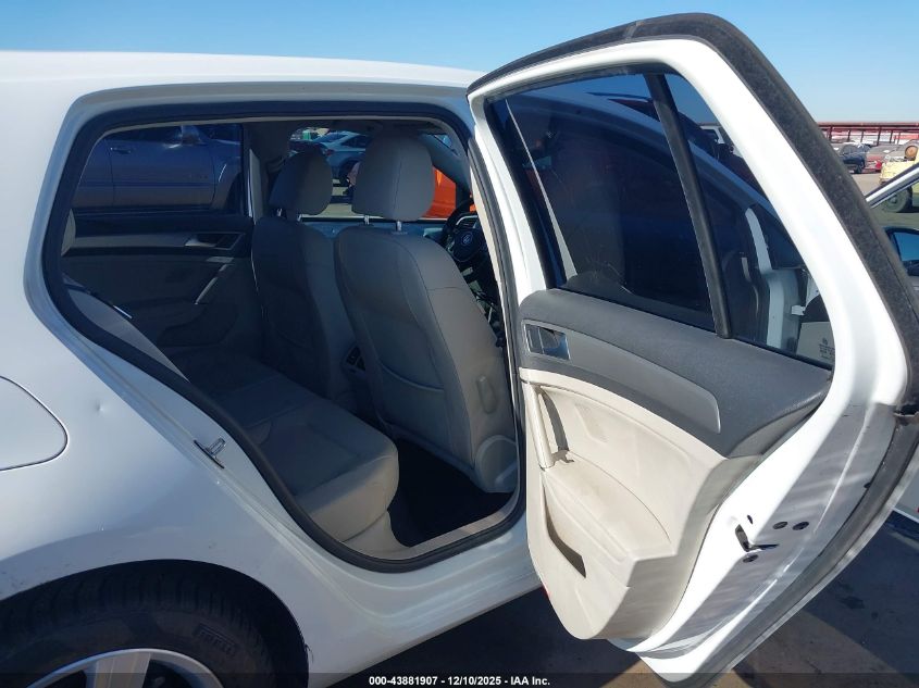 2017 Volkswagen Golf Tsi S 4-Door/Tsi Se 4-Door/Tsi Sel 4-Door/Tsi Wolfsburg Edition 4-Door VIN: 3VW217AU2HM064692 Lot: 43881907