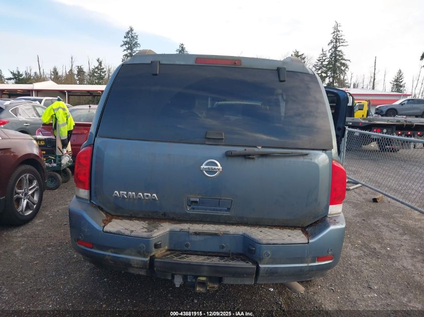 2011 Nissan Armada Sv VIN: 5N1AA0NC5BN613043 Lot: 43881915