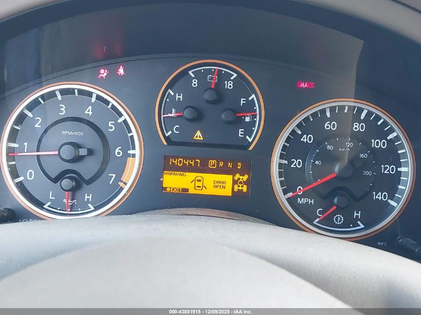 2011 Nissan Armada Sv VIN: 5N1AA0NC5BN613043 Lot: 43881915