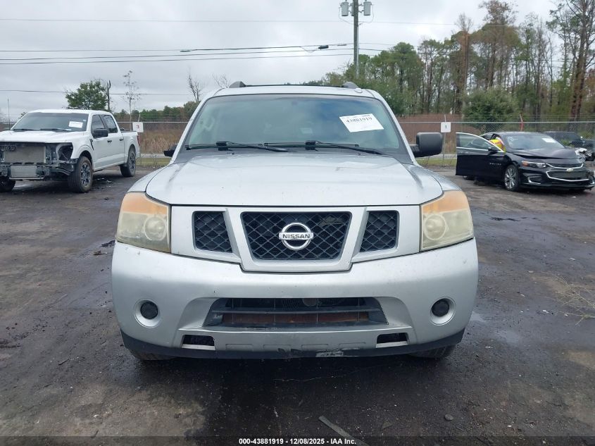 2014 Nissan Armada Sv VIN: 5N1BA0NDXEN603285 Lot: 43881919
