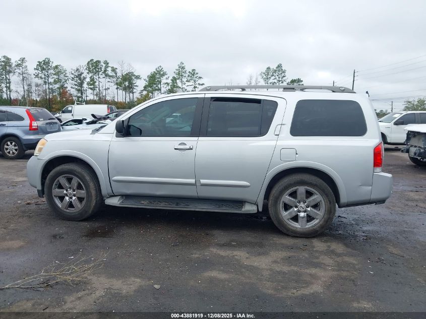 2014 Nissan Armada Sv VIN: 5N1BA0NDXEN603285 Lot: 43881919
