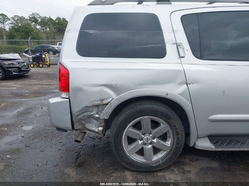 2014 Nissan Armada Sv VIN: 5N1BA0NDXEN603285 Lot: 43881919