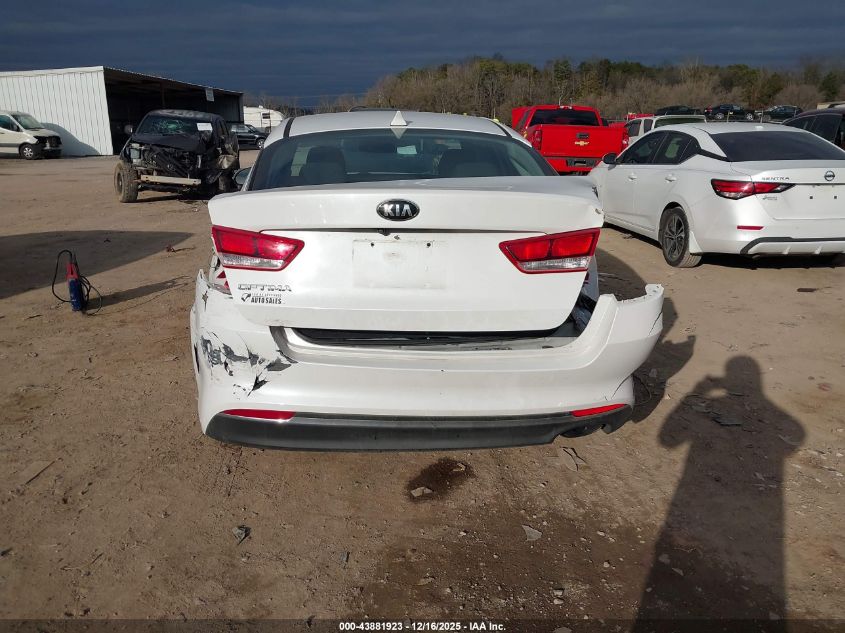 2017 Kia Optima Lx VIN: 5XXGT4L35HG162848 Lot: 43881923