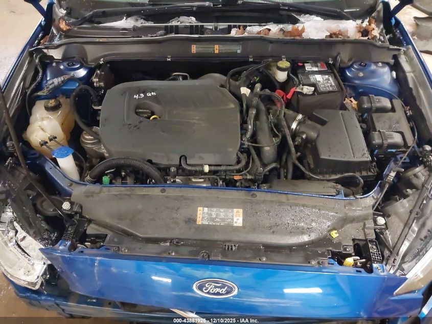 2017 Ford Fusion Se VIN: 3FA6P0HD1HR393909 Lot: 43881925