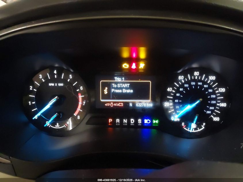 2017 Ford Fusion Se VIN: 3FA6P0HD1HR393909 Lot: 43881925