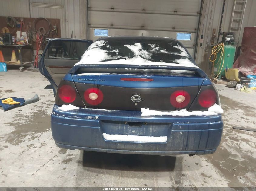 2004 Chevrolet Impala Ls VIN: 2G1WH55K049455395 Lot: 43881939