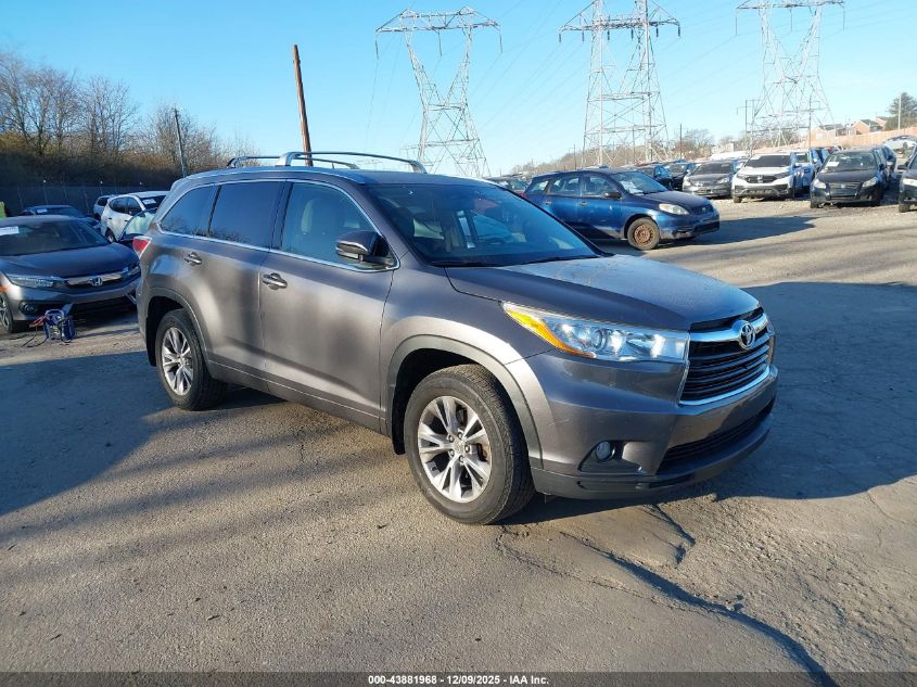 TOYOTA HIGHLANDER XLE V6