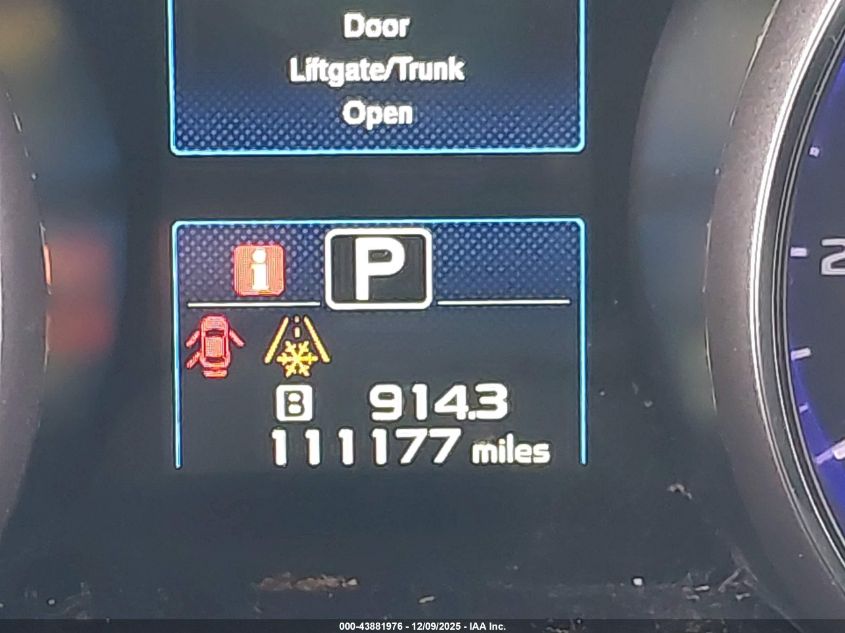 2015 Subaru Outback 2.5I Premium VIN: 4S4BSACC4F3233543 Lot: 43881976