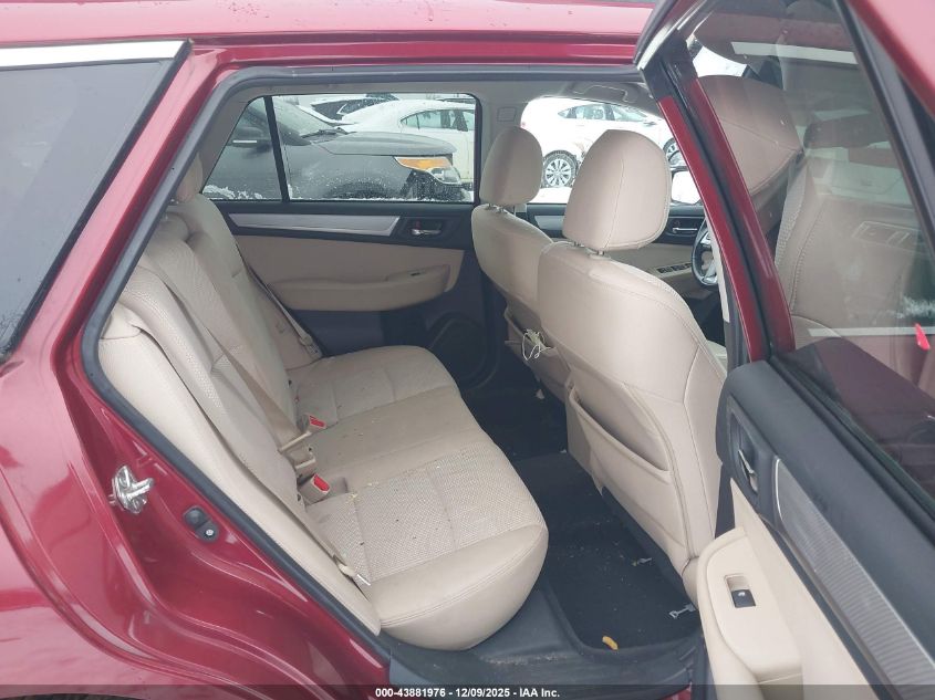 2015 Subaru Outback 2.5I Premium VIN: 4S4BSACC4F3233543 Lot: 43881976