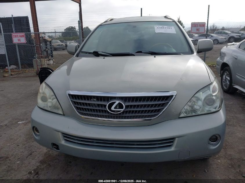2006 Lexus Rx 400H VIN: JTJHW31U560038348 Lot: 43881981