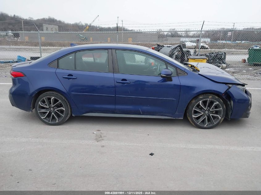 2020 Toyota Corolla Se VIN: 5YFS4RCE1LP026688 Lot: 43881991