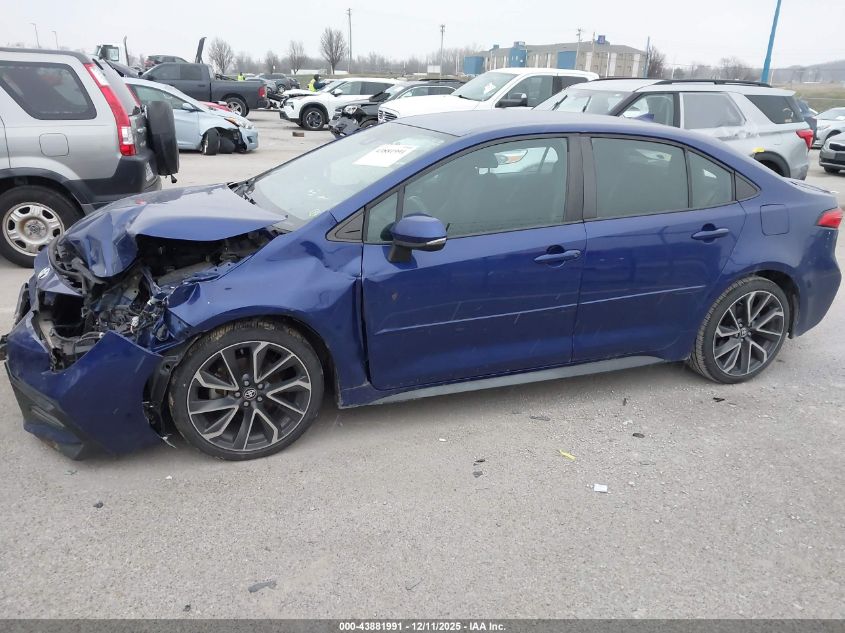 2020 Toyota Corolla Se VIN: 5YFS4RCE1LP026688 Lot: 43881991