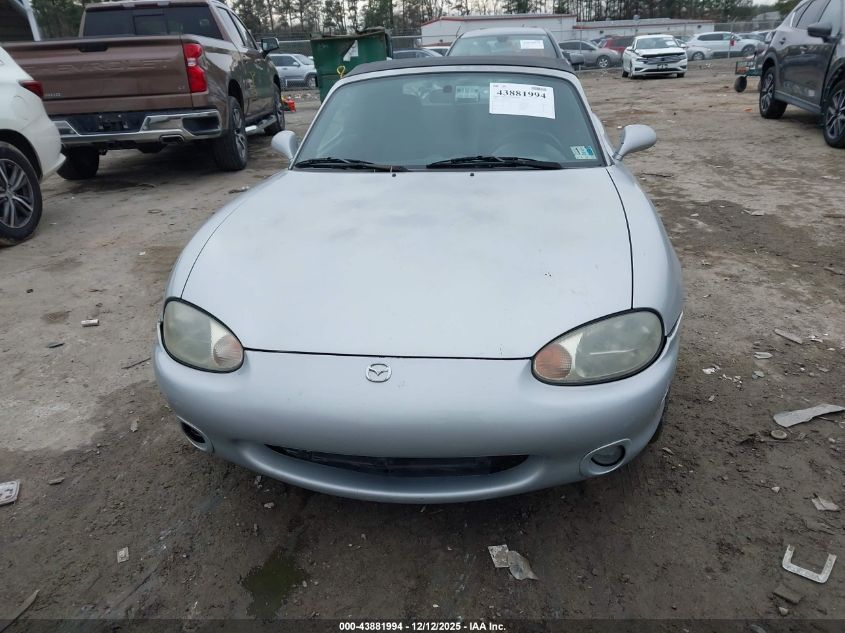 2000 Mazda Mx-5 Miata Ls/Special Edition VIN: JM1NB3539Y0155291 Lot: 43881994