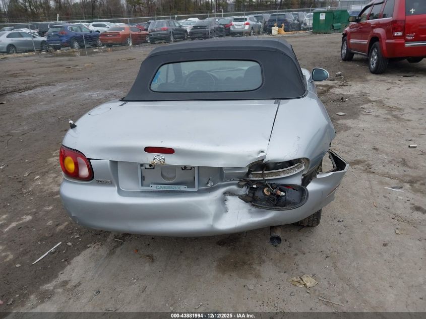 2000 Mazda Mx-5 Miata Ls/Special Edition VIN: JM1NB3539Y0155291 Lot: 43881994