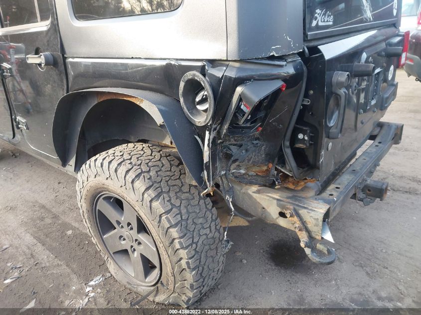 2009 Jeep Wrangler Unlimited Rubicon VIN: 1J4GA69129L706760 Lot: 43882022