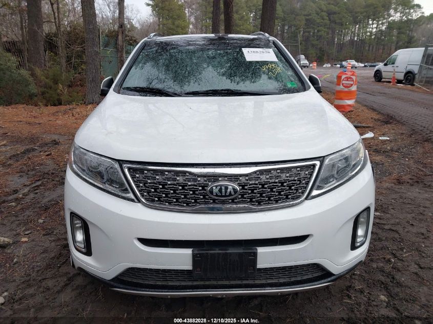 2014 Kia Sorento Limited V6 VIN: 5XYKWDA72EG546083 Lot: 43882028