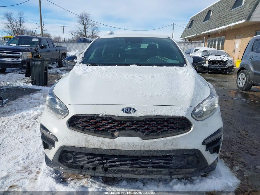2020 Kia Forte Gt-Line VIN: 3KPF34AD7LE248736 Lot: 43882031