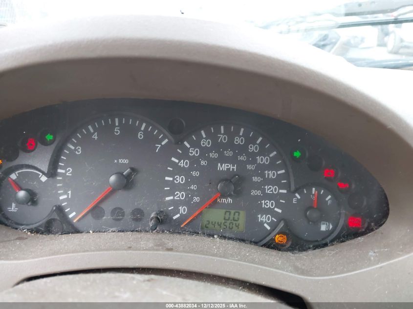 2005 Ford Focus Zx4 VIN: 1FAHP34N25W230820 Lot: 43882034