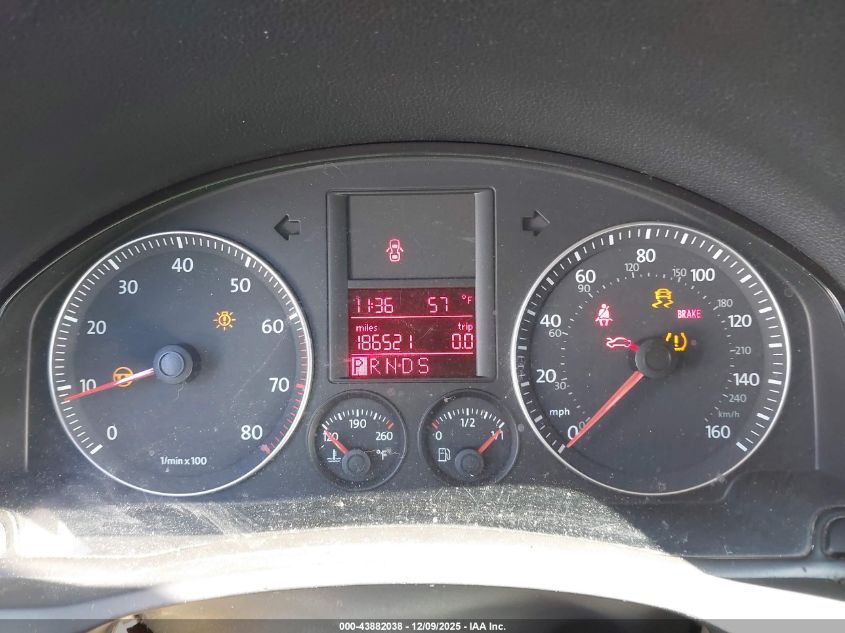 2008 Volkswagen Jetta Se VIN: 3VWRM71K18M082315 Lot: 43882038