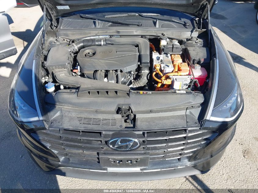 2022 Hyundai Sonata Hybrid Blue VIN: KMHL24JJ9NA052536 Lot: 43882047