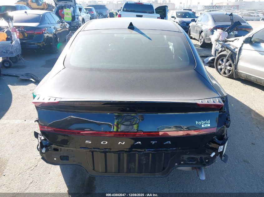 2022 Hyundai Sonata Hybrid Blue VIN: KMHL24JJ9NA052536 Lot: 43882047
