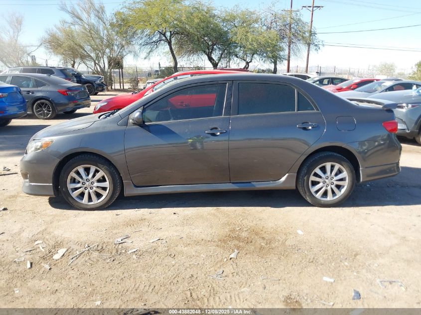 2009 Toyota Corolla S VIN: 2T1BU40E49C115722 Lot: 43882048