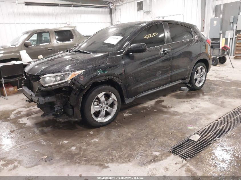 2019 Honda Hr-V Lx VIN: 3CZRU6H35KG725650 Lot: 43882051