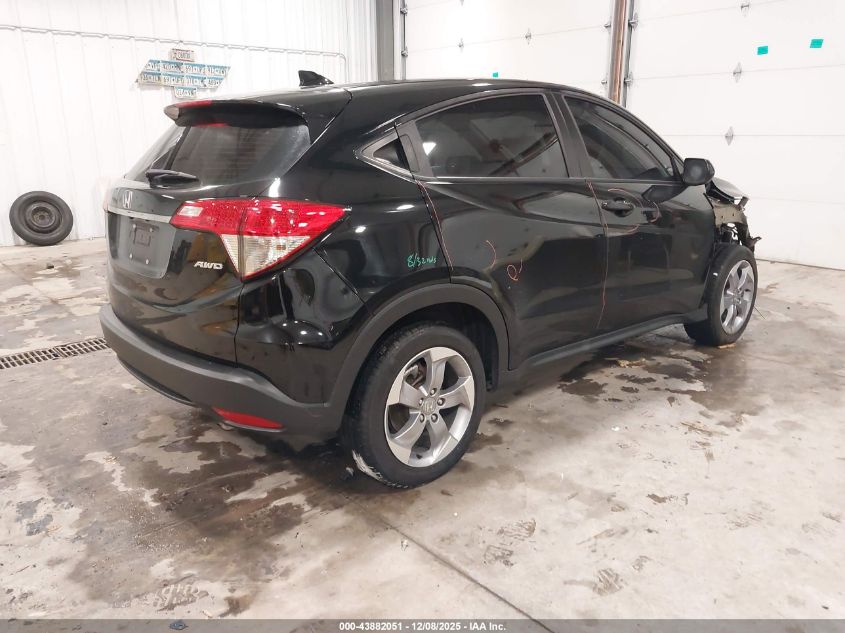 2019 Honda Hr-V Lx VIN: 3CZRU6H35KG725650 Lot: 43882051