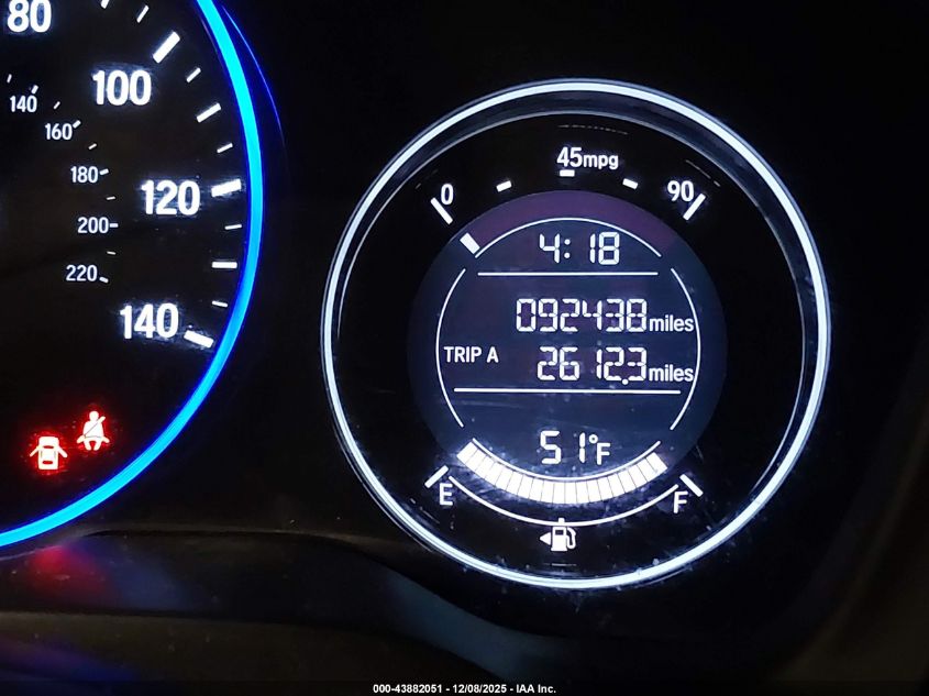 2019 Honda Hr-V Lx VIN: 3CZRU6H35KG725650 Lot: 43882051