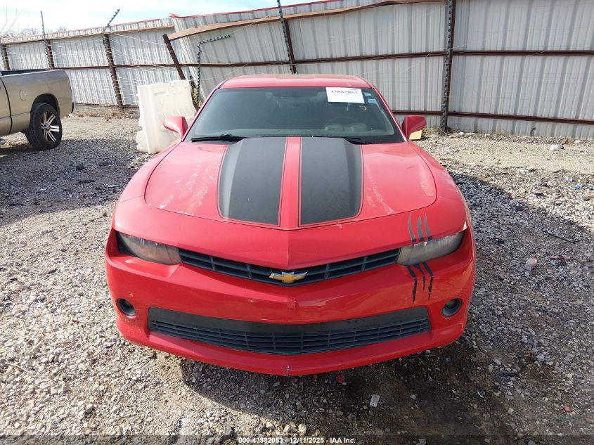 2014 Chevrolet Camaro 1Lt VIN: 2G1FB1E33E9240338 Lot: 43882053