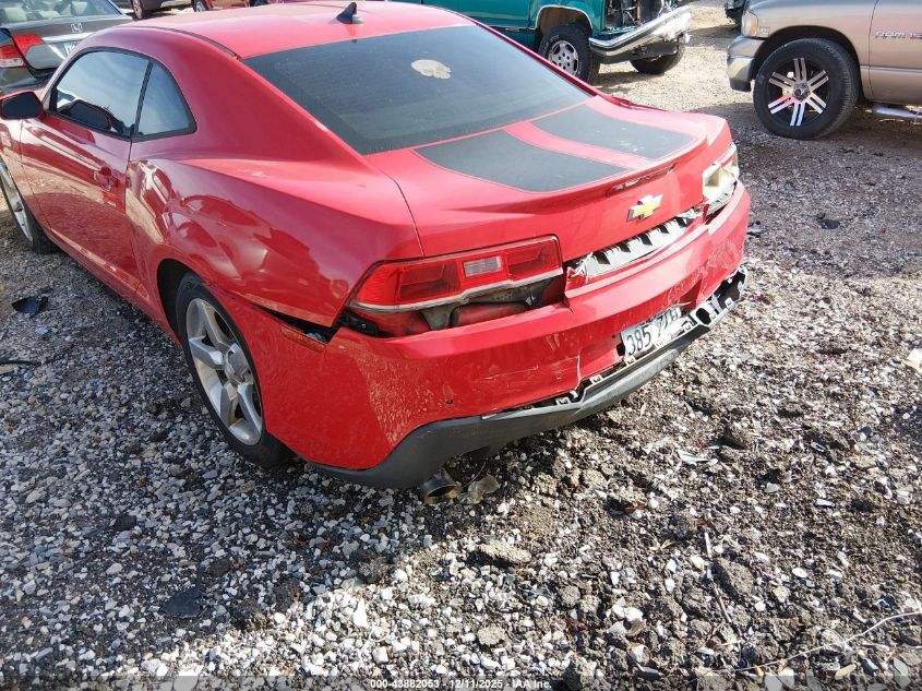 2014 Chevrolet Camaro 1Lt VIN: 2G1FB1E33E9240338 Lot: 43882053