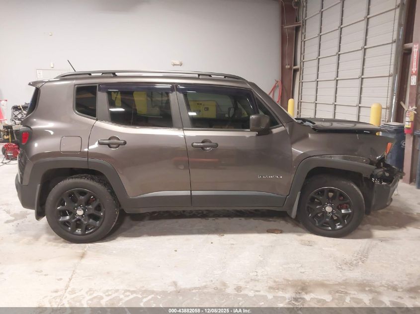 2017 Jeep Renegade Latitude 4X4 VIN: ZACCJBBB7HPG57081 Lot: 43882058