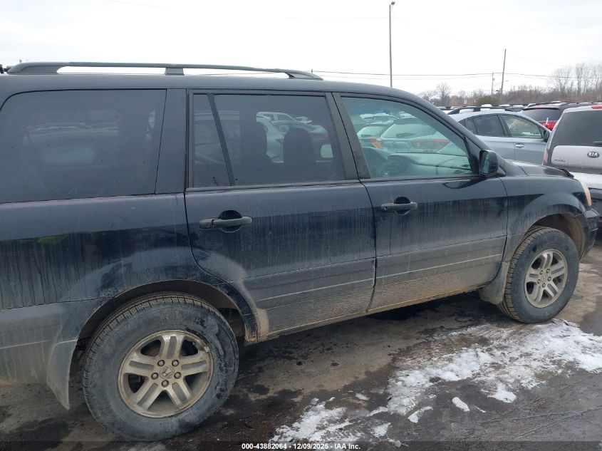 2004 Honda Pilot Ex VIN: 5FNYF18474B007257 Lot: 43882064