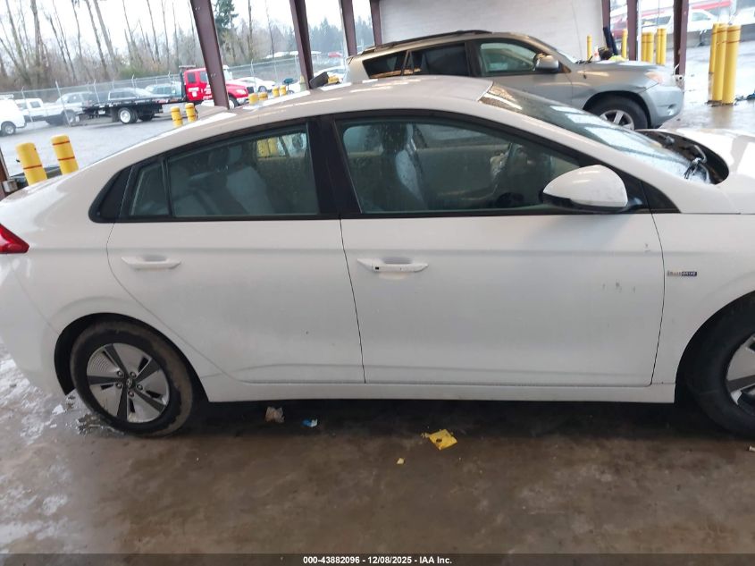 2020 Hyundai Ioniq Hybrid Blue VIN: KMHC65LC0LU233531 Lot: 43882096