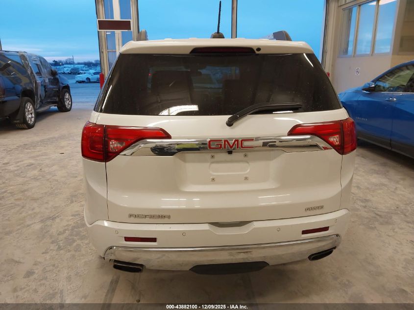 2017 GMC Acadia Denali VIN: 1GKKNXLS8HZ217680 Lot: 43882100