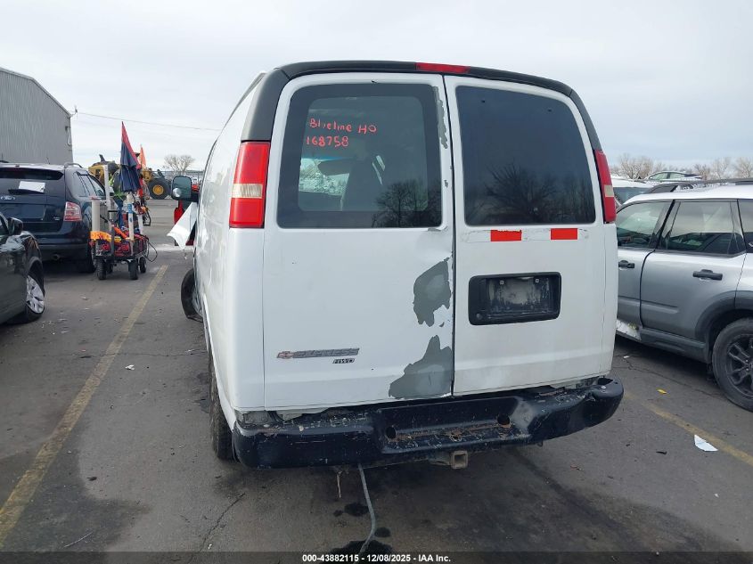 2005 Chevrolet Express VIN: 1GCFH15T151168758 Lot: 43882115
