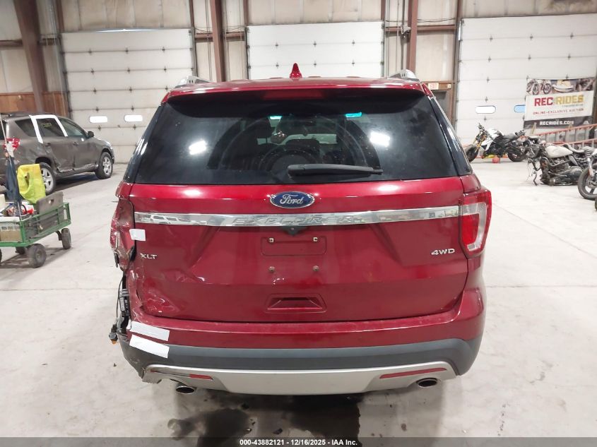 2016 Ford Explorer Xlt VIN: 1FM5K8D82GGB83171 Lot: 43882121