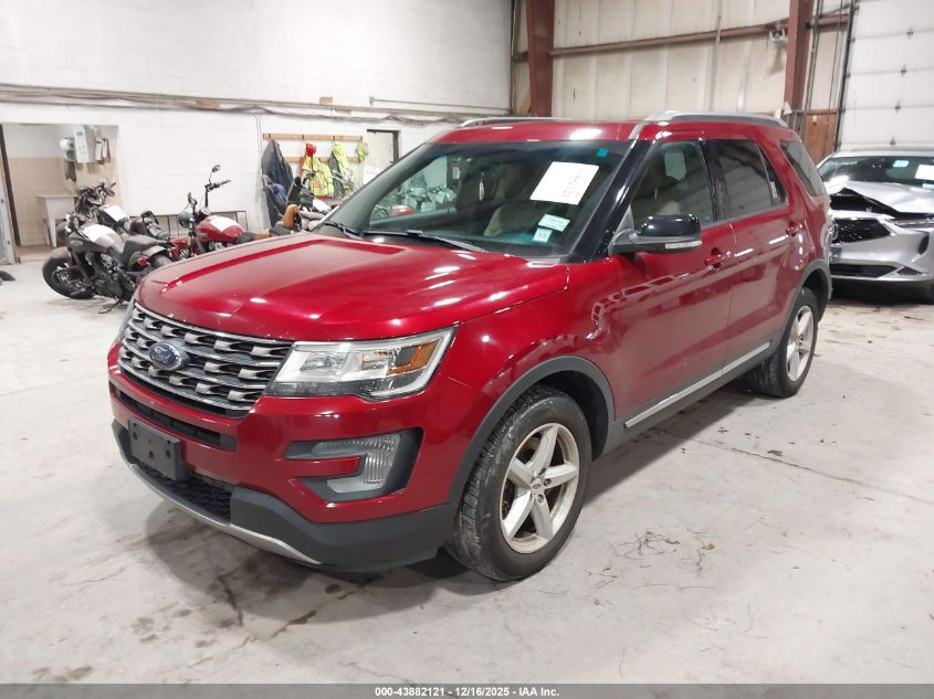 2016 Ford Explorer Xlt VIN: 1FM5K8D82GGB83171 Lot: 43882121