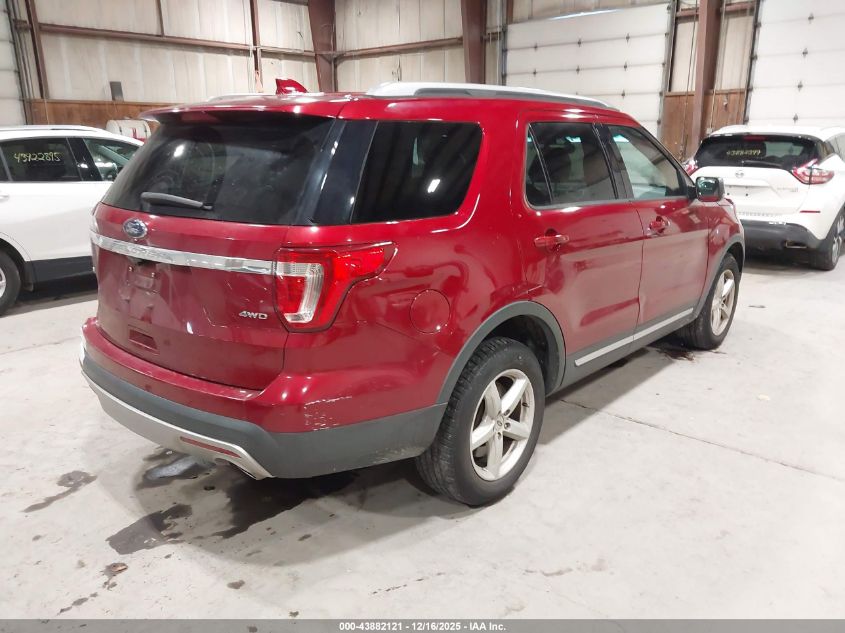 2016 Ford Explorer Xlt VIN: 1FM5K8D82GGB83171 Lot: 43882121