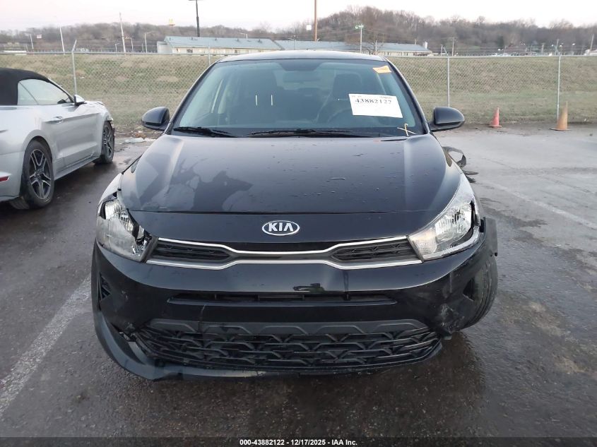 2021 Kia Rio Lx VIN: 3KPA24ADXME409062 Lot: 43882122