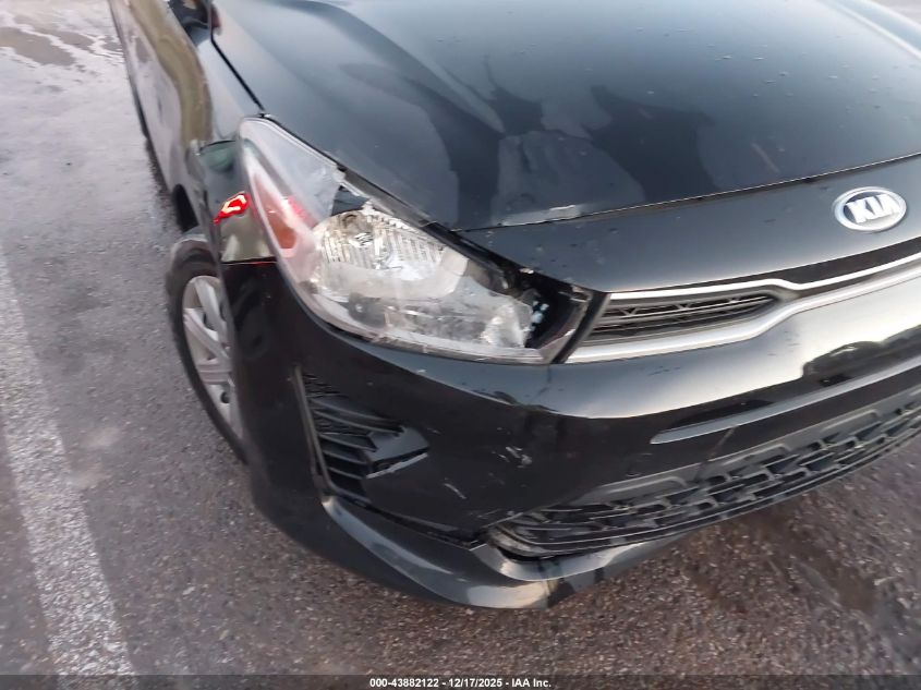 2021 Kia Rio Lx VIN: 3KPA24ADXME409062 Lot: 43882122
