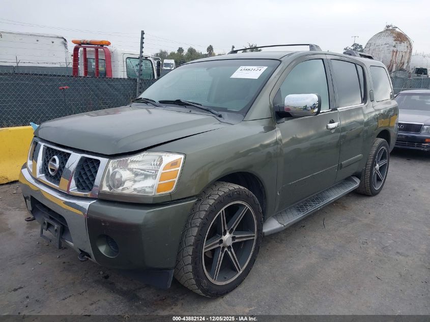 2004 Nissan Pathfinder Armada Se VIN: 5N1AA08A54N700437 Lot: 43882124