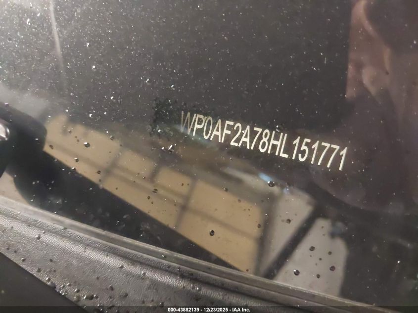 2017 Porsche Panamera - WP0AF2A78HL151771