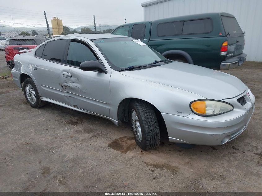 2004 Pontiac Grand Am Se1