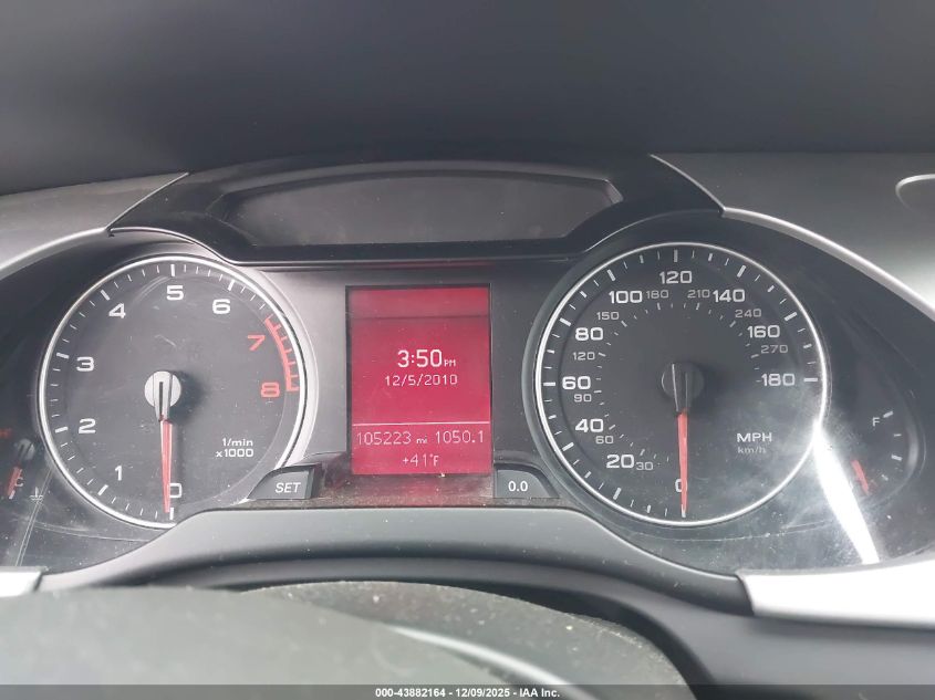 2011 Audi A4 2.0T Premium VIN: WAUAFAFL7BN014829 Lot: 43882164