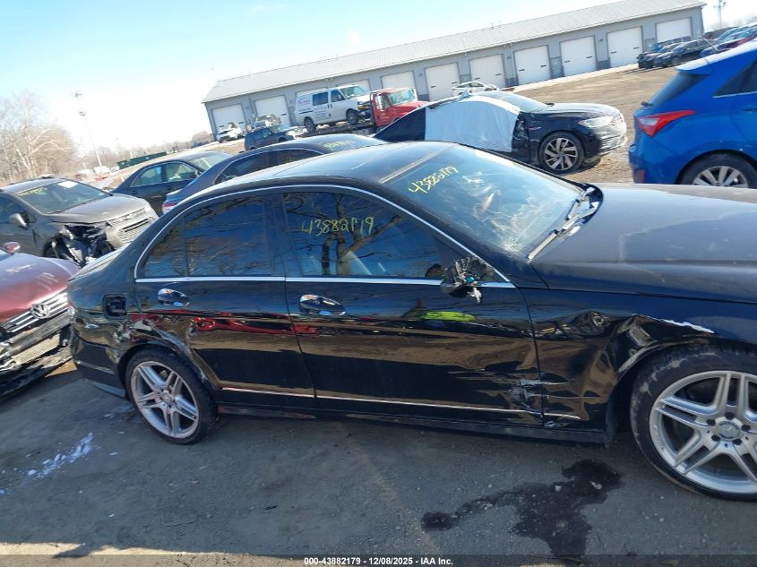 2014 Mercedes-Benz C 300 Sport 4Matic VIN: WDDGF8AB8ER302432 Lot: 43882179