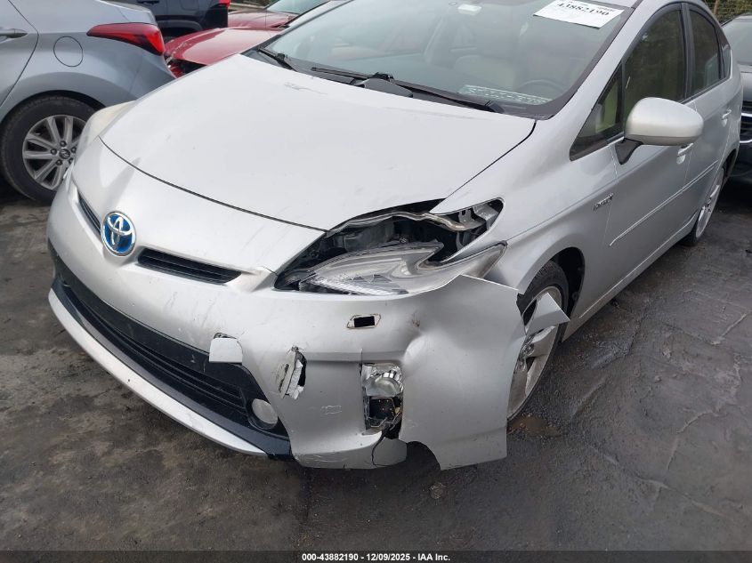 2013 Toyota Prius Five VIN: JTDKN3DU1D5566816 Lot: 43882190